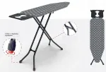 IRONING BOARD 120x38cm PROMIS PKD50 STAR solid with adjustable stability