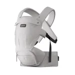 Momcozy Air Mesh Hip Seat Baby Carrier, Grey