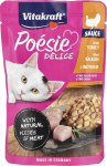 VITAKRAFT POESIE DELICE kalkunilihaga kassidele - m&auml;rg kassitoit - 85 g