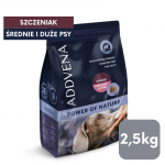 ADDVENA Power of Nature Junior Medium/Large Lamb - dry dog food - 2,5kg