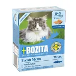 BOZITA Fresh Menu steriliseeritud arktiline paalia - m&auml;rg kassitoit - 370g