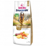 GOLD DOG Snocerek Grain Free beef and salmon, potato- dry dog food - 12kg