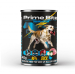 PRIME BITE Monoprotein Duck with zucchini - wet dog food - 400g