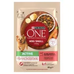 PURINA One Mini/Small Active Beef - m&auml;rg koeratoit - 85g