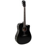 V-TONE VEAG1 CE BK - 4/4 elektroakustiline kitarr, must