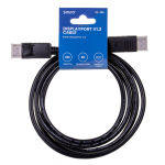 Savio CL-136 DisplayPort-kaabel 2 m must