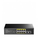 Cudy FS1010PG v&otilde;rgul&uuml;liti Kiire Ethernet (10/100) Toide &uuml;le Etherneti (PoE) Must