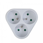 Esperanza ELK303W elektrijaotur 3 pistikupesaga valge