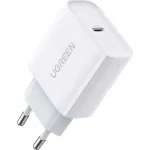Ugreen USB Power Delivery 3.0 kiirlaadimine 4.0+ 20W 3A vooluv&otilde;rgust laadija (valge)