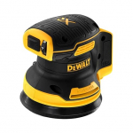 DeWALT DCW210N kaasaskantav lihvija Lehtlihvija XR 18V 12000 l&ouml;&ouml;ki minutis Must, Kollane