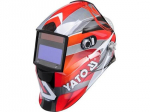 Yato YT-73921 keevitusmask/kiiver Keevituskiiver automaatselt tumeneva filtriga Must, Punane, H&otilde;bedane
