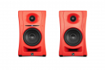Kali Audio LP-UNF-R - a pair of Bluetooth monitor speakers (red)