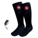 Glovii GQ2M sokid Unisex spordisokid mustad 1 paar
