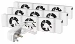 SpeedComfort Trio komplekt valge ventilaator