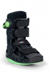 Short Ankle-Foot Orthosis "AIR WALKER DUO" SHORT O-1185/M REHAFUND, Black