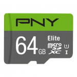 PNY Elite 64 GB MicroSDXC klass 10