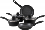 Russell Hobbs RH02814EU7 Metallic Marble 5pcs pan set