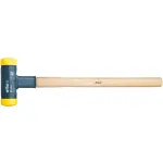 Wiha soft-faced hammer, non-recoiling, medium-hard, black/wood, ? 30mm