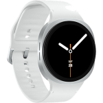 SAMSUNG Galaxy Watch8, Smartwatch silver, 44 mm, LTE, Sport Band M/L
