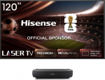 Hisense 120L9HA 3.05 m (120") 5K Ultra HD Smart TV Wi-Fi Black 400 cd/m&sup2;