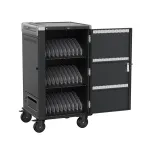 Ewent EW1700 portable device management cart/cabinet Black, Grey