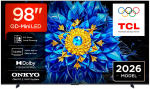 TCL P8L 98P8L TV 2.49 m (98") 4K Ultra HD Smart TV Wi-Fi Black 1000 cd/m&sup2;