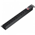 Alantec PZ010 toitepikendus 1,8 m 9 vahelduvvoolu pistikupesa(t) Siseruumidesse must