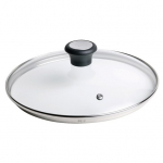 Tefal 28097612 pannikaas &uuml;mmargune must, roostevaba teras, l&auml;bipaistev