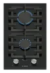 Bosch Serie 8 PRB3A6I40 pliidiplaat must sisseehitatud 30 cm gaas 2 tsooni