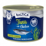 BALTICA EXCELLENT Karma mokra kot tuunikala kanaga (Tuńczyk z kurczakiem) 185g