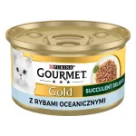 PURINA Gourmet Gold Succulent Delights ookeanikala m&auml;rgtoit kassidele 85g