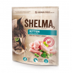 SHELMA Kitten kalkunisisaldusega kuivtoit kassidele 750g