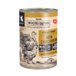 WIEJSKA ZAGRODA Kassipojad Kalkun kanaga - kassi m&auml;rgtoit - 400g