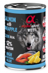 ALPHA SPIRIT WET L&otilde;he ja ananassiga m&auml;rg koeratoit - 400g