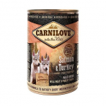 CARNILOVE Into the Wild l&otilde;he ja kalkun kutsikatele - m&auml;rg koeratoit - 400g