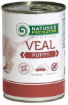 NATURE'S PROTECTION kutsikas vasikaliha - m&auml;rgtoit kutsikatele - 400 g