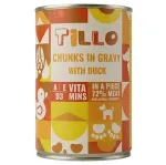 TILLO Chunks in gravy Duck - wet dog food - 415g