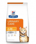 HILL'S PRESCRIPTION DIET Feline c/d Urinary Care Multicare kuivtoit kassidele kanaga 8 kg