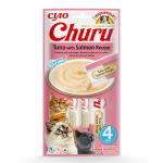 INABA Churu tuunikala l&otilde;hega - kassitoit - 4x14 g