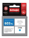 Activejet AE-603CNX tint (asendus Epson 603XL T03A24 tindiprinterile; Supreme; 14 ml; ts&uuml;aan)