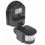 Maclean MCE25 GR Wall-Mounted 180&deg; Motion & Dusk Sensor, 1200W Max, Grey