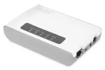 Digitus 2-pordiline USB 2.0 traadita multifunktsionaalne v&otilde;rguserver, 300 Mbps