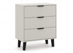 SCANDI 3S SLIM CHEST OF DRAWERS, CASHMERE COLOUR