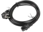 Lanberg CA-C13C-11CC-0030-BK toitekaabel must 3 m C13 pistik CEE7/7