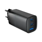 Gembird TA-UC-PDQC65-01-BK mobile device charger Universal Black AC Fast charging Indoor