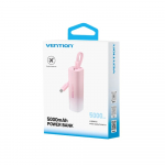 Powerbank Vention 20 W PD USB-C Lightning 5000 mAh r&ouml;ga gradient