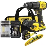 PUUR-/KRUVIKARVI KOMPLEKT LISATARVIKUTEGA SFMCK101D1S STANLEY