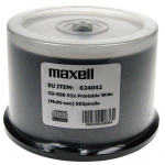 MAXELL CD-R 700MB 50 tk. 52x80 min, spindel, CD-R printimiseks