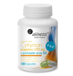 ALINESS Magnesium Citrate 100 mg with Potassium 150 mg, B6 (P-5-P) &ndash; dietary supplement &ndash; 100 capsules