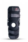 Long Open Knee Brace "Stabilmax O-1243/XL REHAFUND", Black